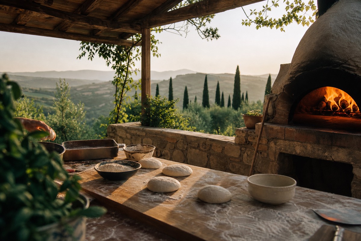 Pizza or Pasta & Gelato at a Tuscan Farm