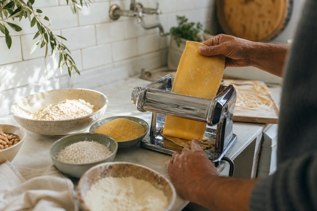 Gluten-Free Pasta Class with Limitless Wine